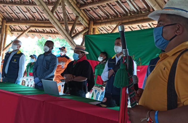 Gobierno Nacional entregó ayudas humanitarias en el Cauca