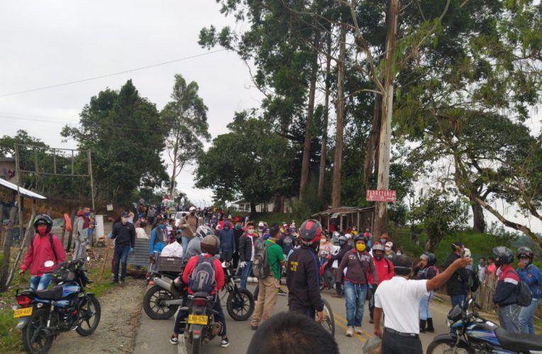 Comunidades del Occidente protestan por falta de ayuda
