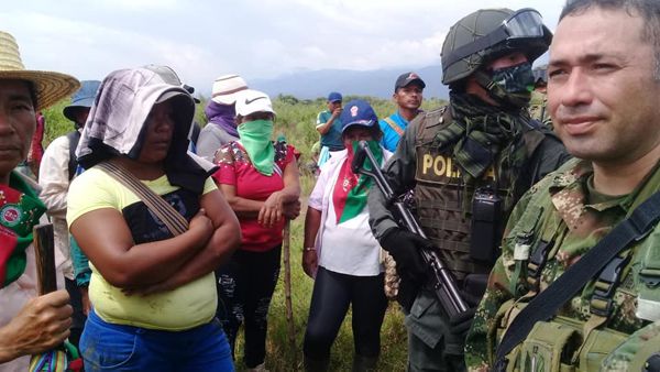Siguen enfrentamientos entre fuerza pública e indígenas en Caloto