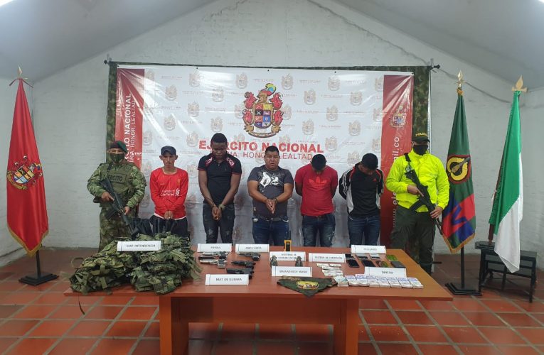 Ejército captura al segundo cabecilla de la Columna Móvil Jaime Martínez