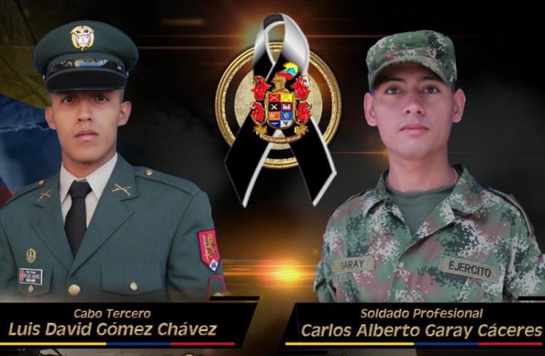 Mueren dos militares en campo minado