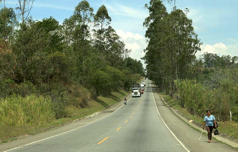 Finaliza mantenimiento de la vía Popayán – Mojarras.