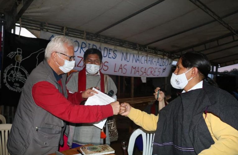 Diálogo con comunidades indígenas en La María