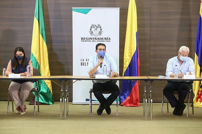 Concluyó periplo de Registrador Nacional por el Cauca