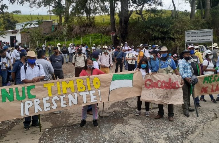 Principio de acuerdo entre Gobierno y organizaciones sociales del Cauca