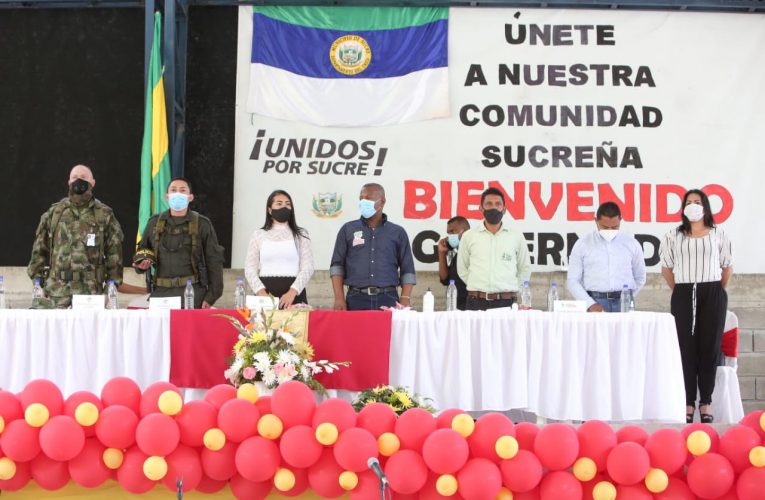 Gobernación prioriza proyectos para el municipio de Sucre