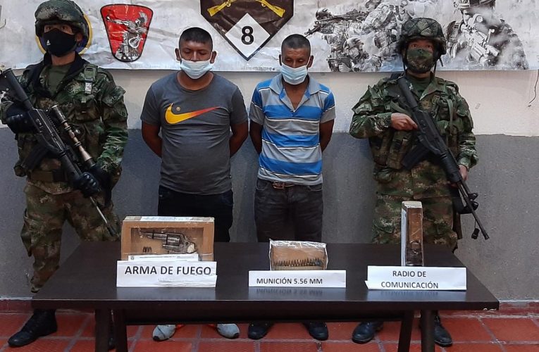Ejército capturó a integrantes del GAO-r Dagoberto Ramos Ortíz
