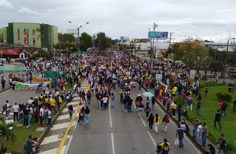 Caucanos participaron masivamente en jornada de paro nacional