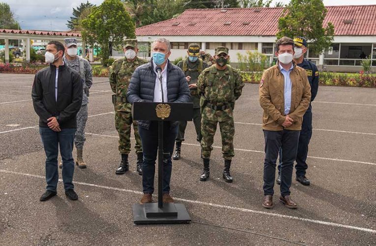 Aumento del pie de fuerza para Popayán anunció Presidente Iván Duque