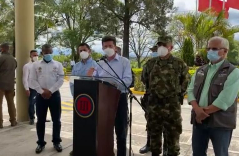Gobierno adopta medidas para garantizar orden público en Popayán