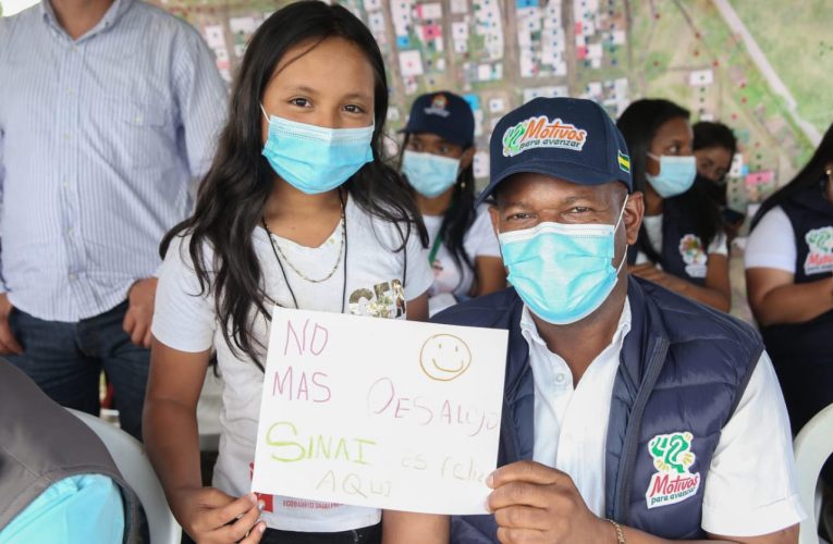 Asentamiento Sinaí se legaliza y ahora será Ecobarrio Sinaí.